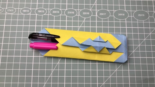最简单的手工女孩笔袋_超简单的手工制作布艺笔袋教程