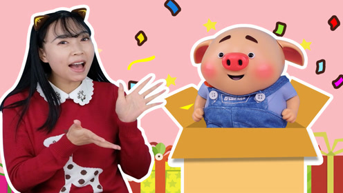 抖音网红猪小屁来袭!超萌玩偶既会唱歌跳舞又会背诗讲故事!
