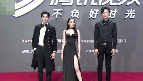 《长歌行》迪丽热巴,吴磊,刘宇宁红毯造型,热巴妩媚动人超惊艳