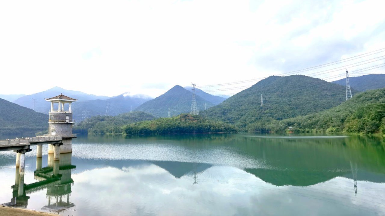 清溪最美小镇森林公园水库—清溪湖