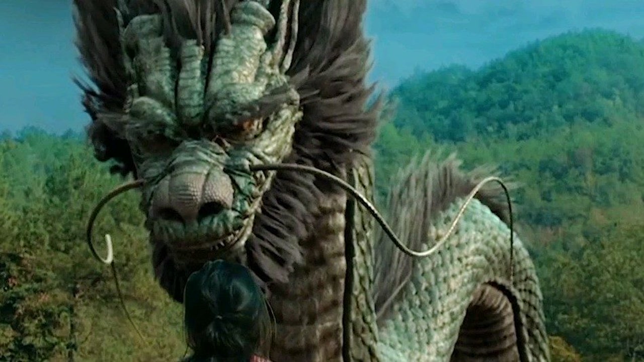 神兽青龙,四神兽之首,上古神龙中能排进前三