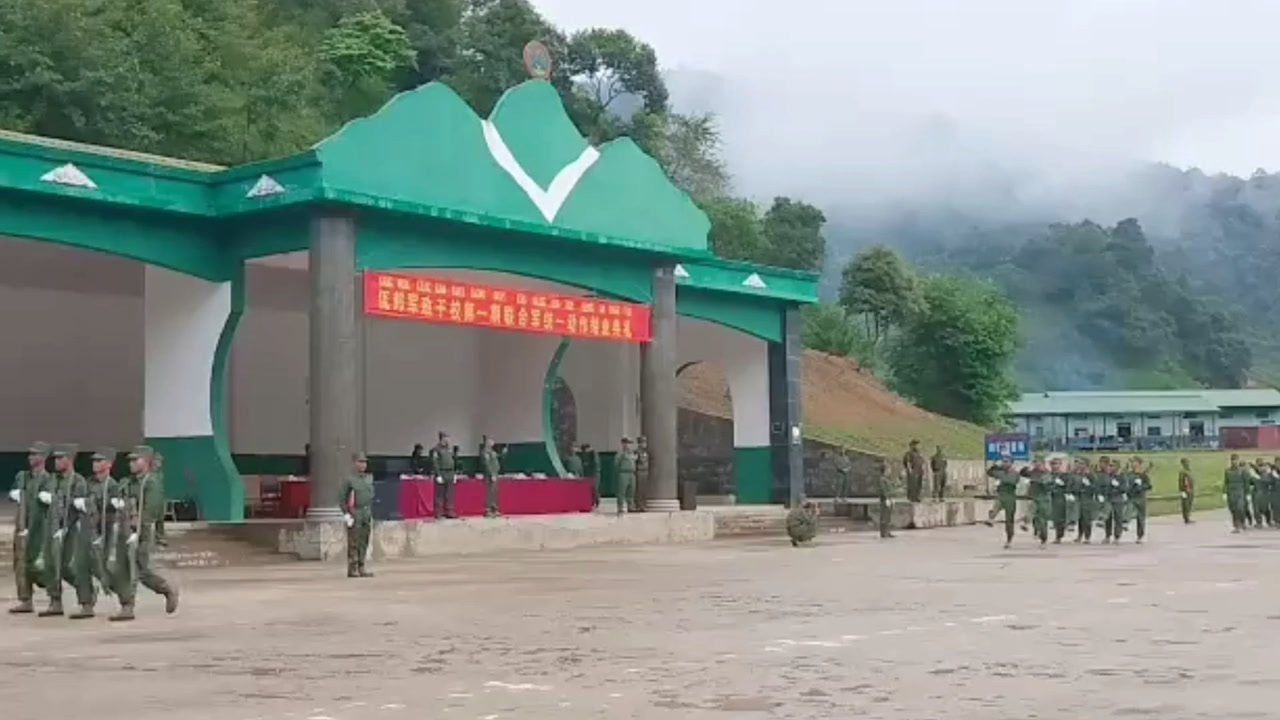 缅甸佤邦的纪念活动