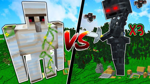 Minecraft 大海解说我的世界凋零风暴铁傀儡 腾讯视频