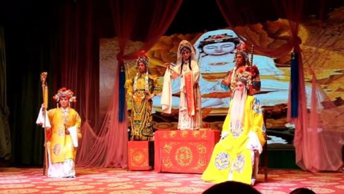 秦腔《香山寺还愿》选段,环县陇剧团在庆城安家寺演出,戏迷福利