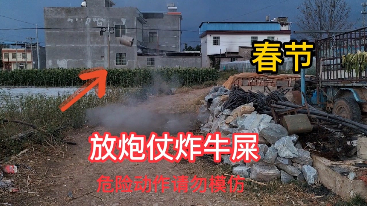 鞭炮一响黄金万两,大西炮的威力堪比大炮,声音又大又响