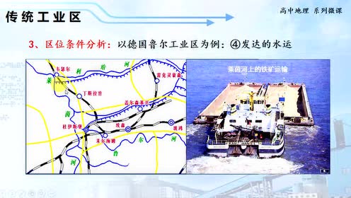 高中地理必修二第四章 工業(yè)地域的形成與發(fā)展 3.傳統(tǒng)工業(yè)區(qū)與新工業(yè)區(qū)
