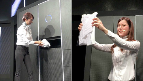 日本发明自动整理衣柜,帮你叠衣服还会分类,黑科技懒人神器!
