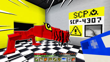 我的世界模组介绍SCP4307，SCP553，SCP079的造型和功能
