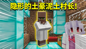 我的世界阿阳歪传89：泥土村庄才是隐形的土豪？整个村子都是钻石