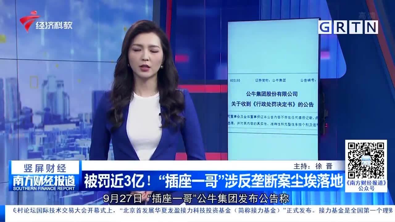 被罚近3亿!“插座一哥”涉反垄断案尘埃落地