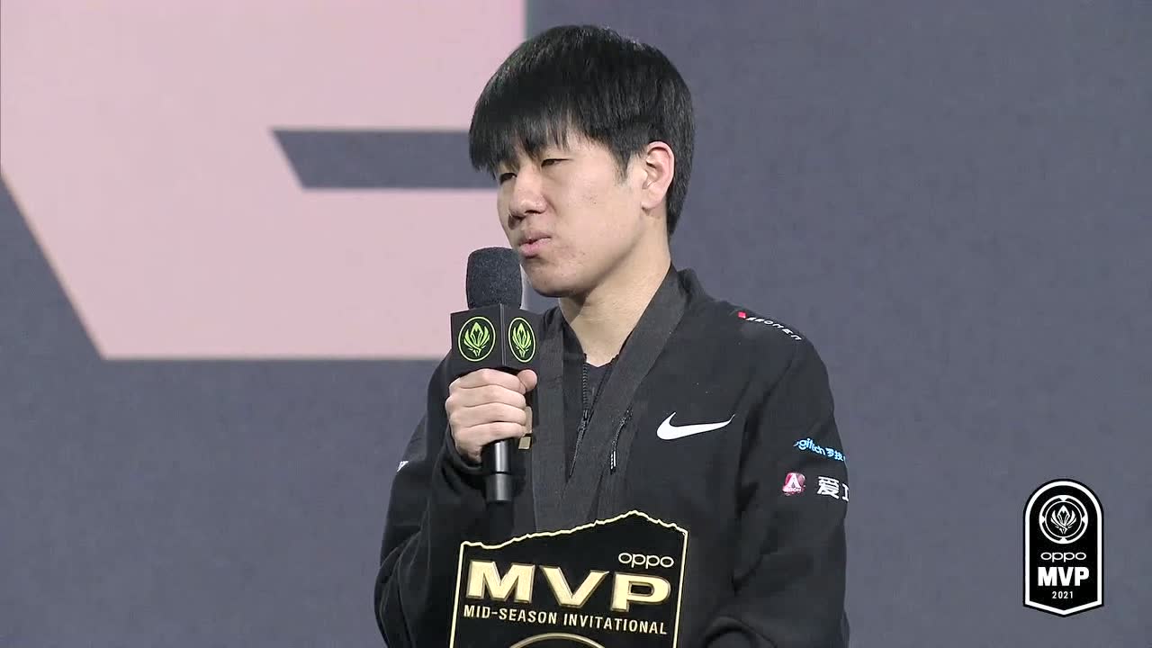 GALA MVP颁奖采访
