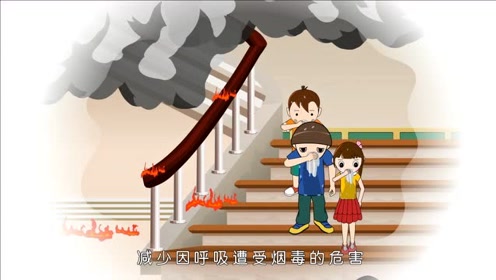 发生火灾怎么办?消防安全动画片教你如何避险逃生!