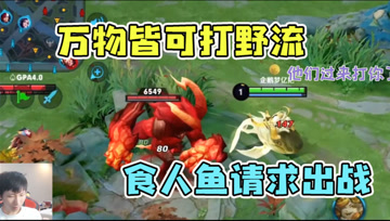 万物即可打野？梦泪庄周玩成了刺客，打野抓人两不误！