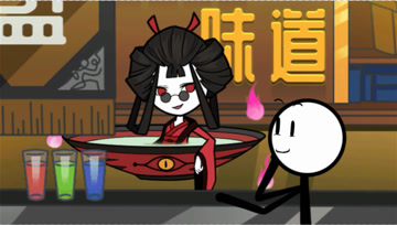 火柴人大冒险第三季：阴阳街探险，孟婆原来这么年轻