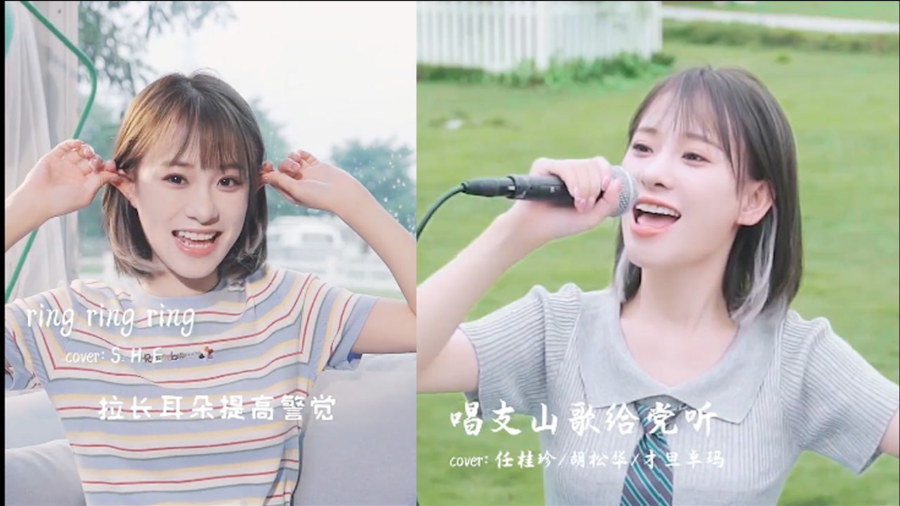 这唱功名不虚传!小阿七现场演唱,围观群众人山人海!