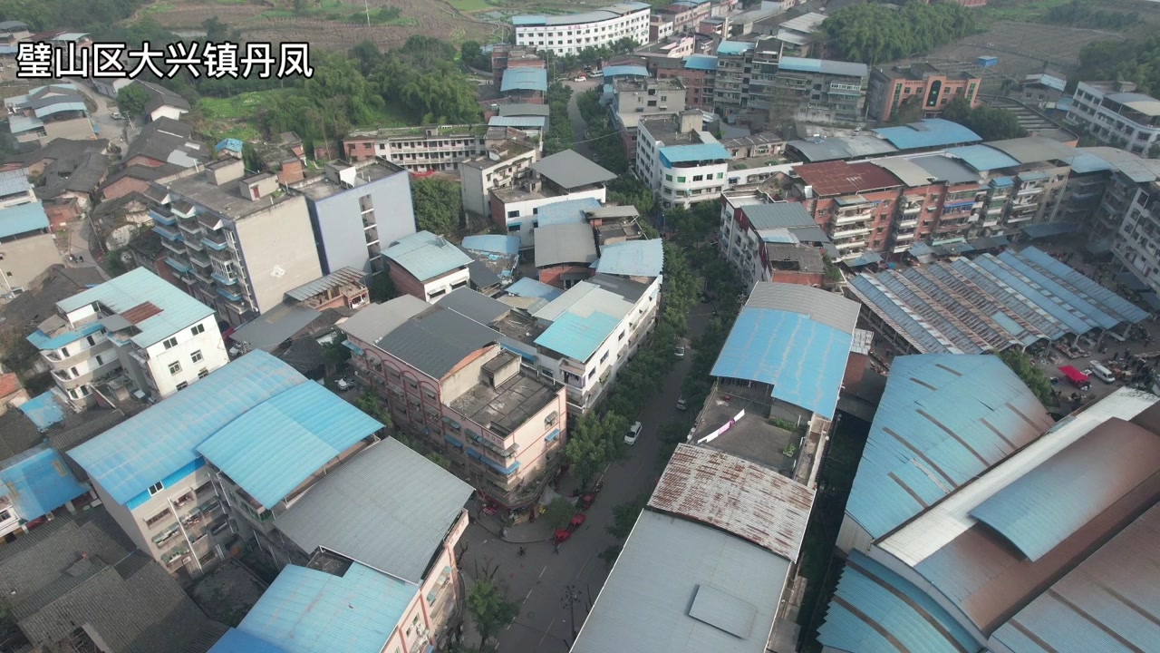 璧山区大兴镇丹凤场航拍