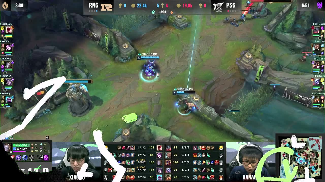 【回放】2021季中冠军赛半决赛 RNG vs PSG 第3局