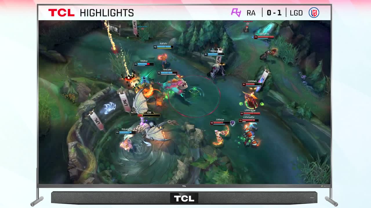 【高光时刻】RA vs 杭州LGD 第1局