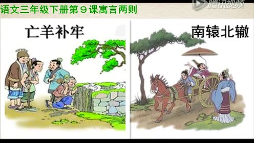 三年級語文下冊9 寓言兩則