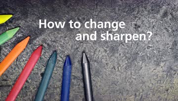 Kaweco SKETCH UP 5.6mm铅笔笔芯更换方法