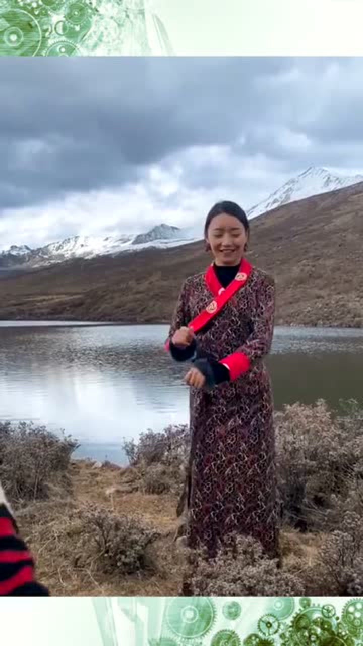 来自甘孜藏族的美女,山清水秀人美,谁娶了她绝对是享福了