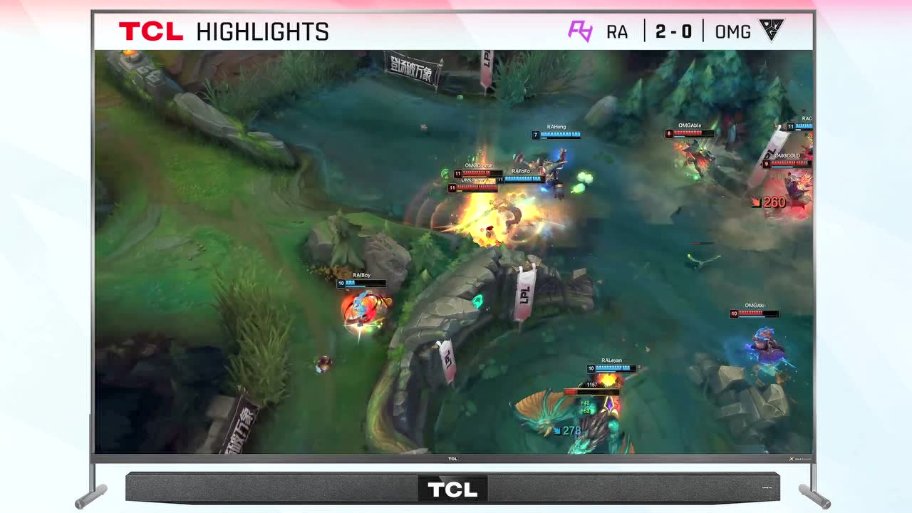 【高光时刻】OMG vs RA 第2局