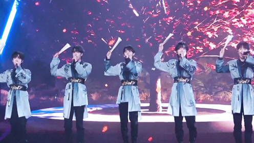 团时代少年团青葱少年游尘间《醉》舞台#tmea腾讯音乐娱乐盛典##tmea
