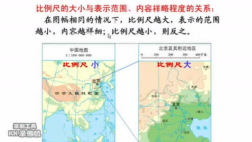 冀教版六年级数学上册六 比例尺