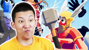 全面战争模拟器，目前最强兵种登场！雷神大战村民！鲤鱼Ace解说
