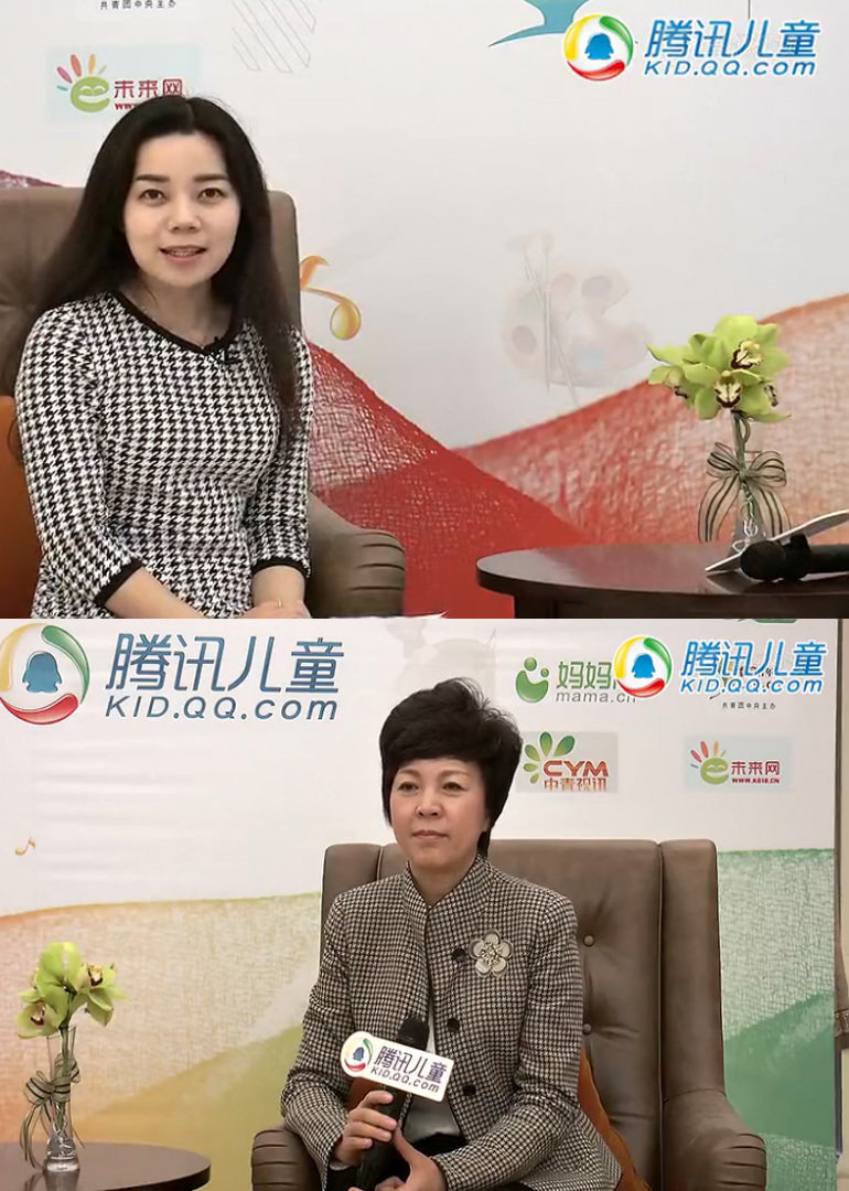 第三届“少年中国”少儿文化作品评选颁奖典礼现场采访