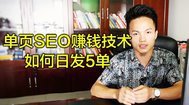 单页SEO排名赚钱技术