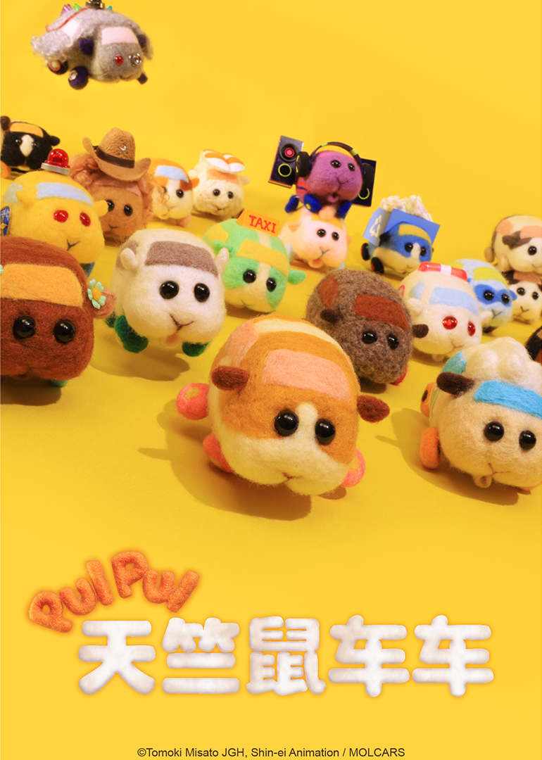 puipui天竺鼠车车