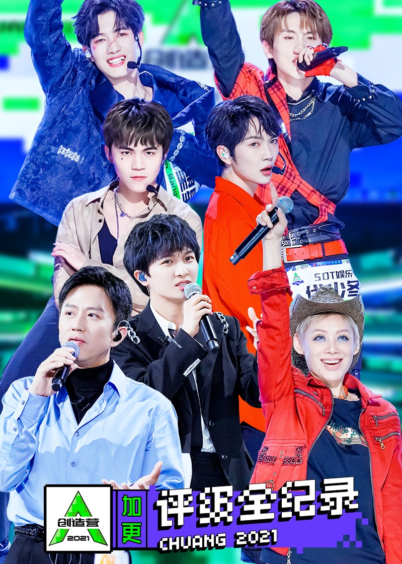 创造营2021评级全纪录