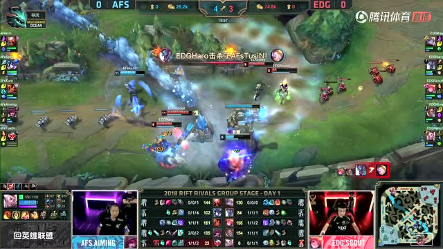 [比赛视频]亚洲对抗赛Day1 EDG vs AFS免费观看