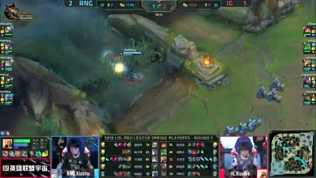 LPL春季赛季后赛 IG vs RNG 第4场比赛视频免费观看