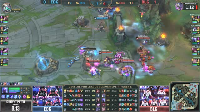 LPL夏季赛比赛视频W6D1 BLG vs EDG 第2场免费观看