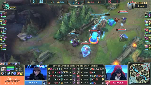 LPL春季赛比赛视频W3D3 IG vs SS 第2场免费观看