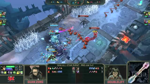 2018lol全明星慈善2V2表演赛-Guanzi vs Doubleboy免费观看