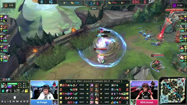 LPL夏季赛比赛视频W3D5 IG vs EDG 第1场免费观看