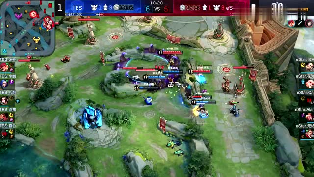 KPL2019秋季赛W8D1 eStarPro vs TES 第4场免费观看