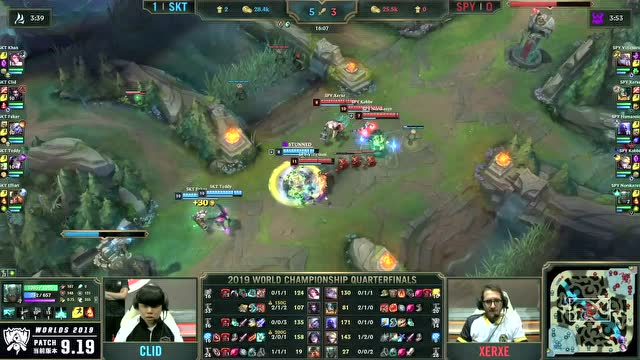 英雄联盟S9八强赛 SKT vs SPY 第2场免费观看