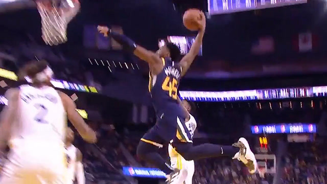 12日NBA十佳球 米切爾單臂炸筐唐斯九天攬月戰斧劈扣
