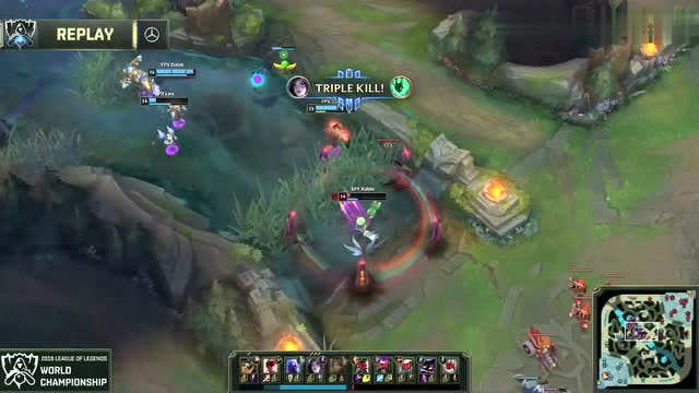 逆风局小天单人抢龙！FPX四打五完成团灭免费观看