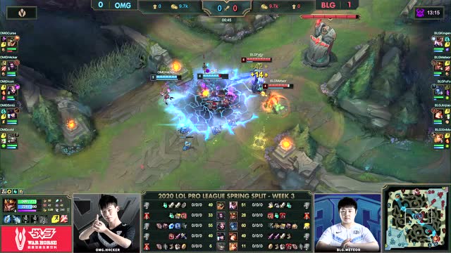 2020LPL春季赛第3周第1日BLG vs OMG 第2场免费观看