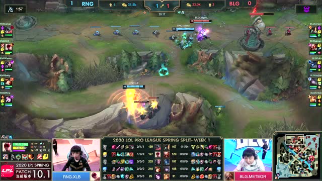 2020LPL春季赛第1周第6日 BLG vs RNG 第2场免费观看
