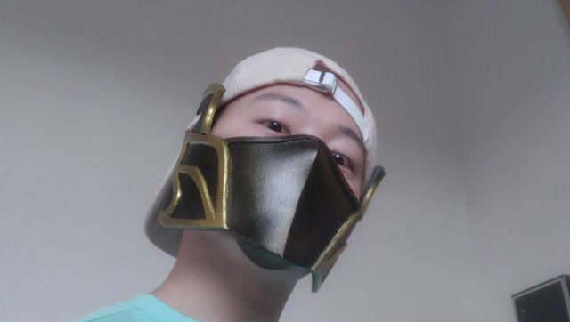 王者荣耀，兰陵王cos套装，做个简单的兰陵王面具你也行免费观看