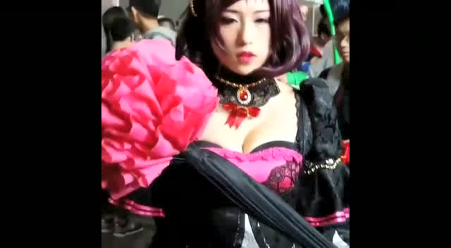 王者荣耀cosplay：五黑居然全法师，这哥特皮肤美的没话说免费观看