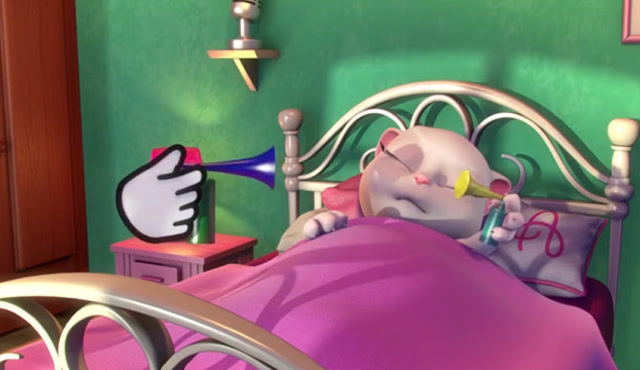 看机智的安吉拉怎么对付破坏她好梦的喇叭免费观看