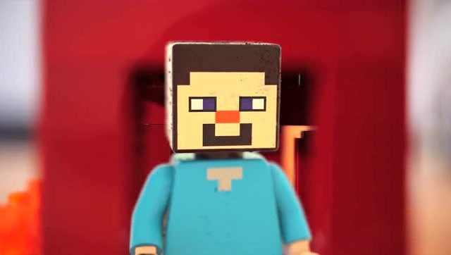 MC动画-乐高史蒂夫 vs 霸王龙-CCMegaproductions免费观看