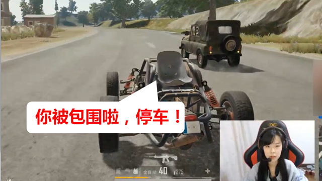 绝地求生：女司机开车追着人跑，皮这一下开心吗？免费观看